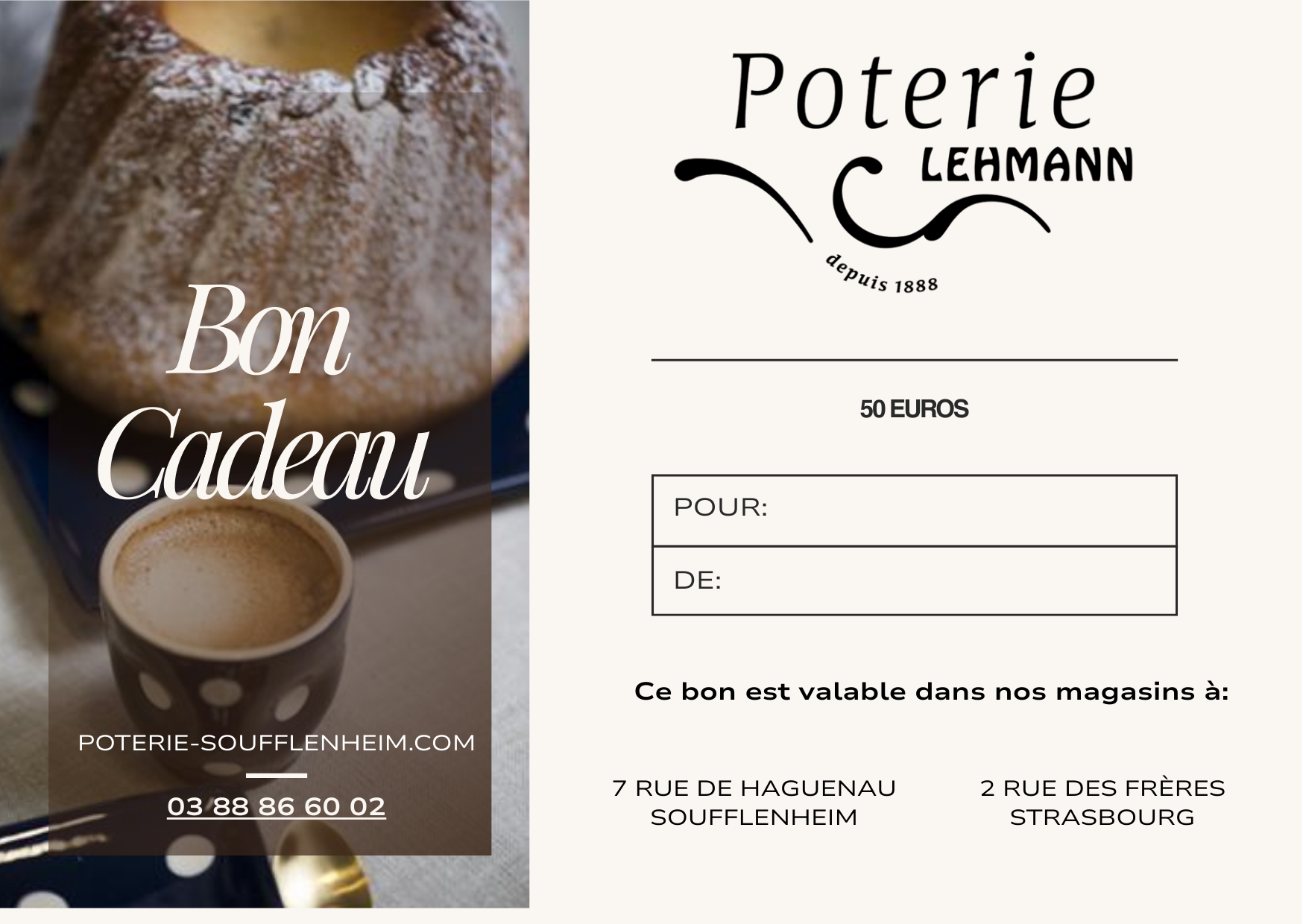 Bon cadeau